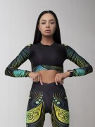 Заказать Mansen Рашгард Ethnic Yellow